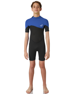 Elastisch Jersey Shorty Thermische Swimwear voor Volwassenen 3mm 2mm het Voorpit van het Neopreenkostuum leverancier