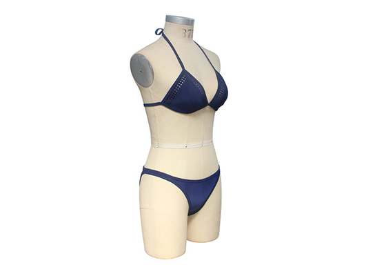 Het Strandbadpakken van vrouwen met Lasergat en Flexibele Rubber/Bikini Swimwear leverancier
