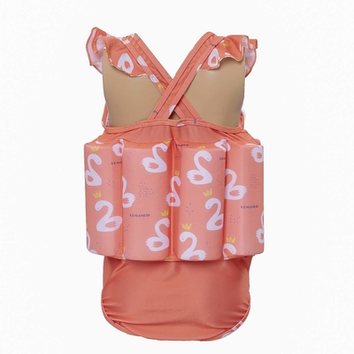 Het roze Kostuum van de de Meisjesvlotter van de Neopreenoprichting/Zwemmend Drijvend Vest voor Jonge geitjes leverancier