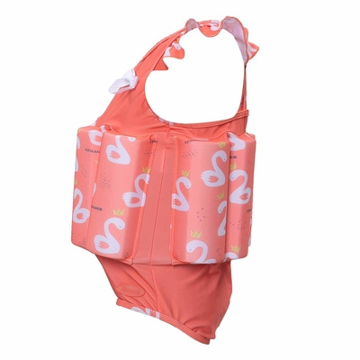 Het roze Kostuum van de de Meisjesvlotter van de Neopreenoprichting/Zwemmend Drijvend Vest voor Jonge geitjes leverancier